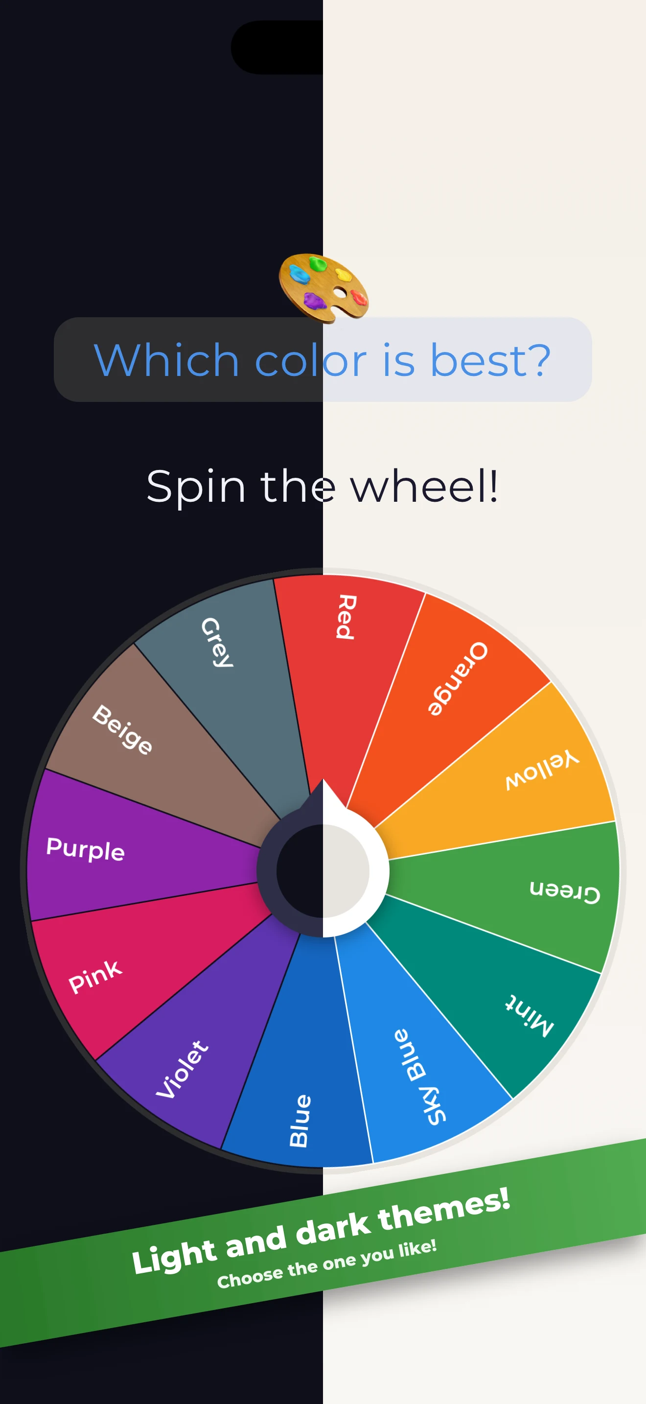 Lucky Decisions: Spin Wheel screenshot