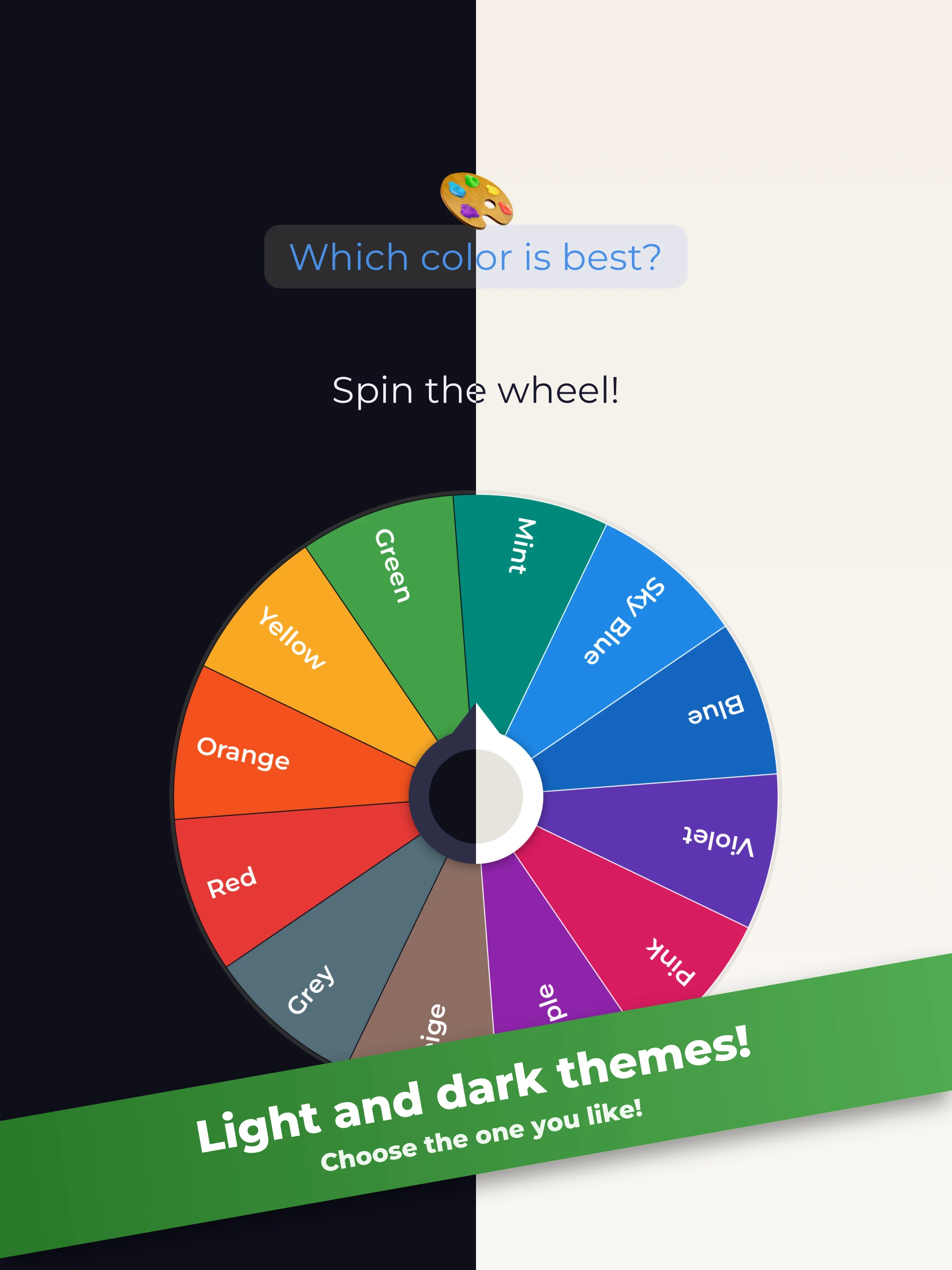 Lucky Decisions: Spin Wheel screenshot